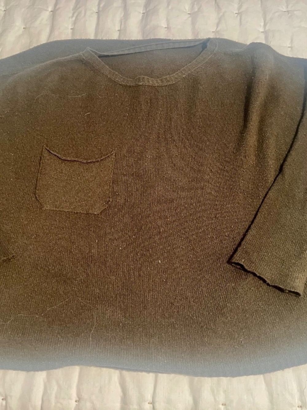Transit par Such Olive Green Wool Sweater